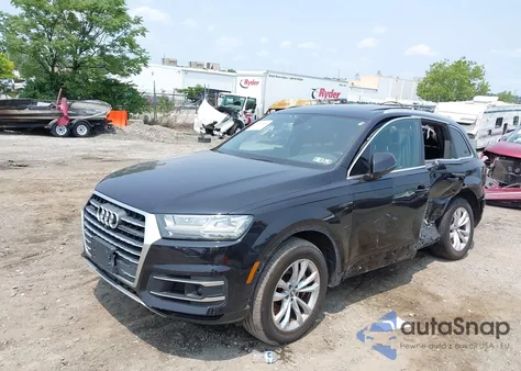 2017 Audi Q7 3.0T Premium from USA, damaged, VIN WA1LAAF72HD010693